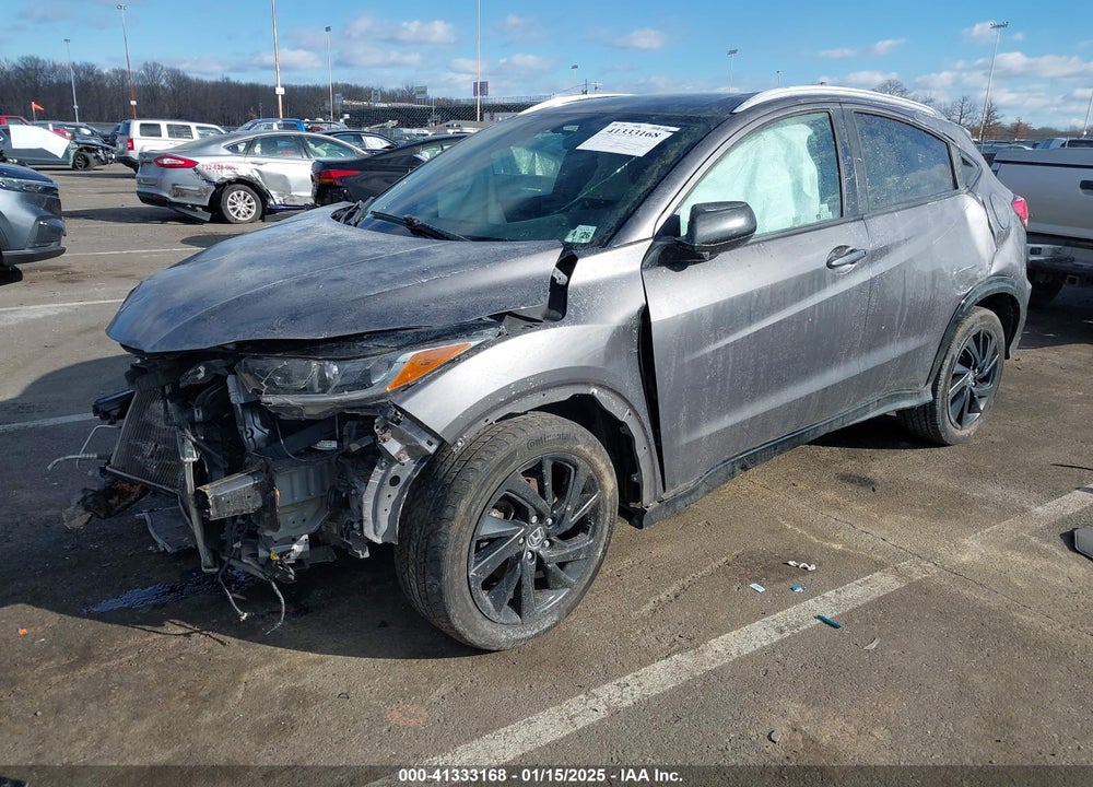 2021 HONDA HR-V AWD SPORT VIN: 3CZRU6H18MM729405