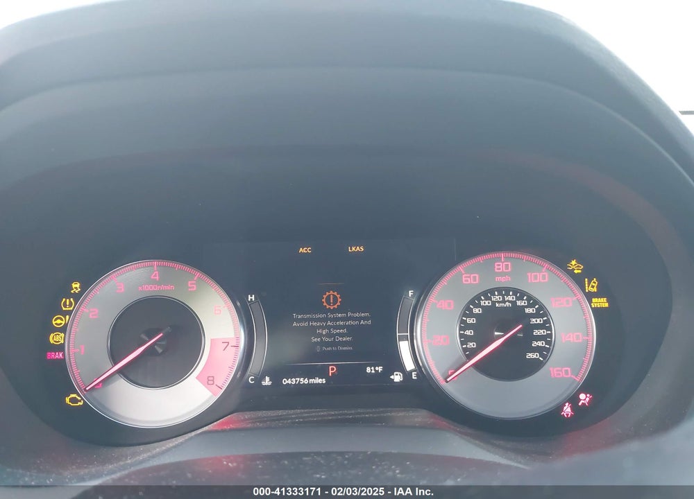 2019 ACURA RDX A-SPEC PACKAGE VIN: 5J8TC1H67KL015908