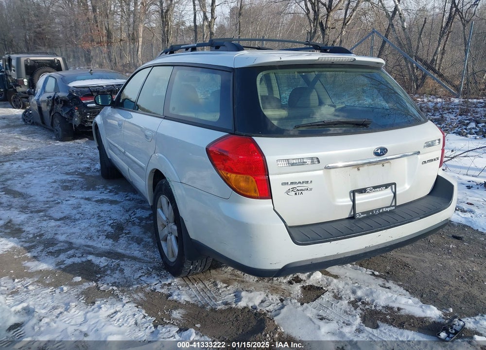 2007 SUBARU OUTBACK 2.5I LIMITED VIN: 4S4BP62C477324760