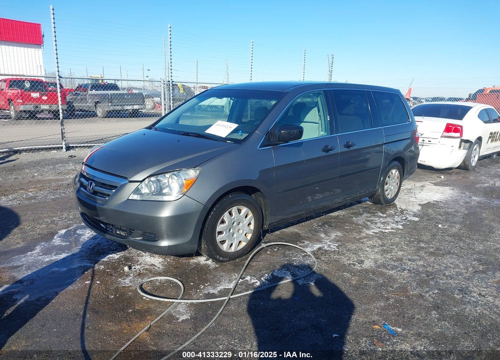 2007 HONDA ODYSSEY LX VIN: 5FNRL382X7B006230