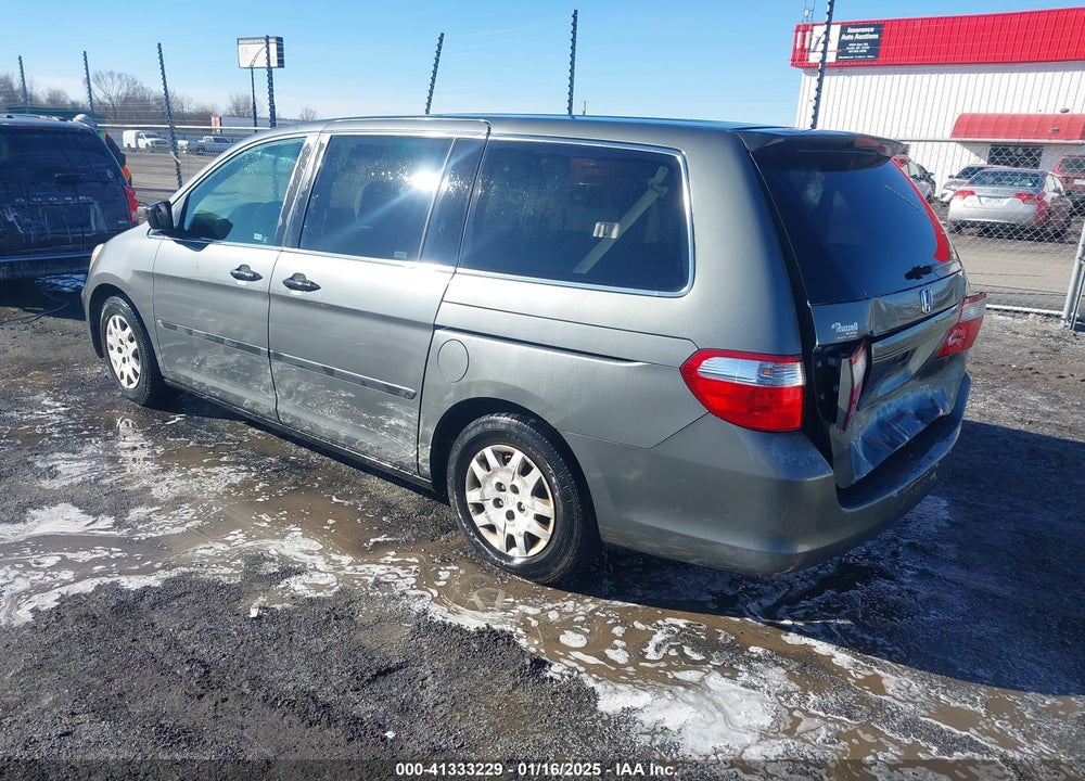 2007 HONDA ODYSSEY LX VIN: 5FNRL382X7B006230
