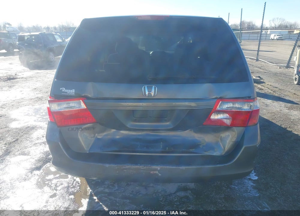 2007 HONDA ODYSSEY LX VIN: 5FNRL382X7B006230