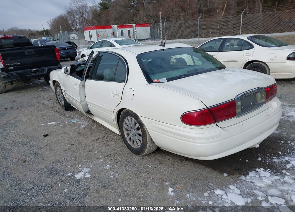 2005 BUICK LESABRE CUSTOM VIN: 1G4HP54K05U201917