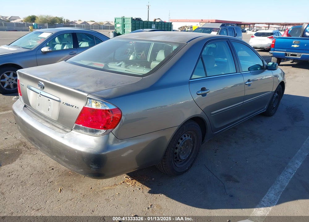 2006 TOYOTA CAMRY VIN: 4T1BE32K26U655851