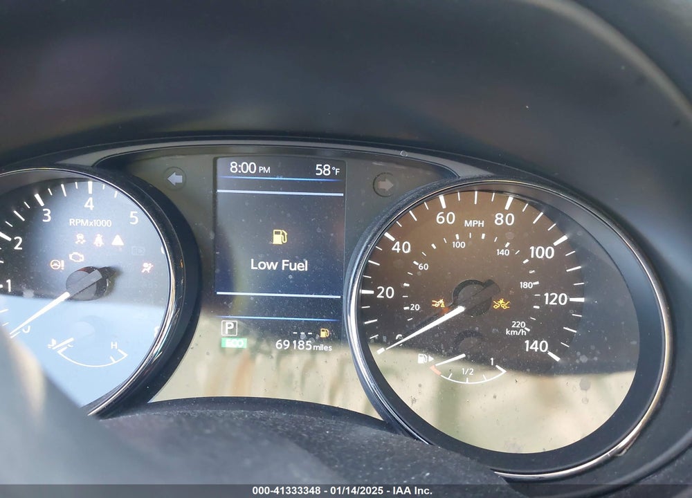 2020 NISSAN ROGUE SV FWD VIN: JN8AT2MT9LW005182