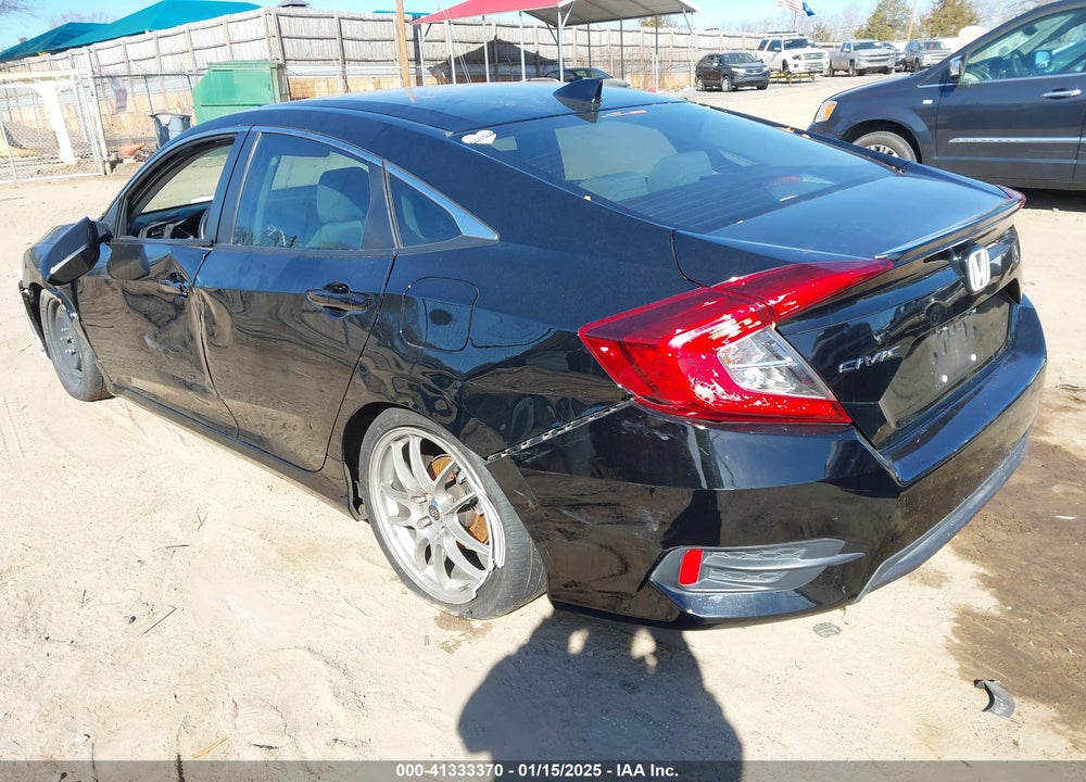 2019 HONDA CIVIC VIN: 19XFC1F33KE008791