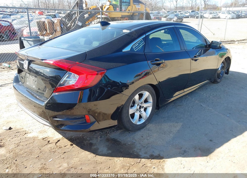 2019 HONDA CIVIC VIN: 19XFC1F33KE008791