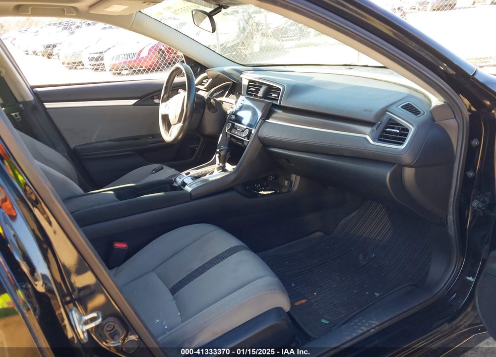 2019 HONDA CIVIC VIN: 19XFC1F33KE008791