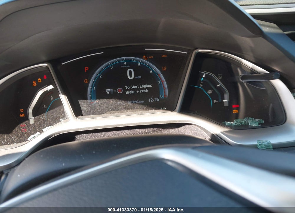 2019 HONDA CIVIC VIN: 19XFC1F33KE008791