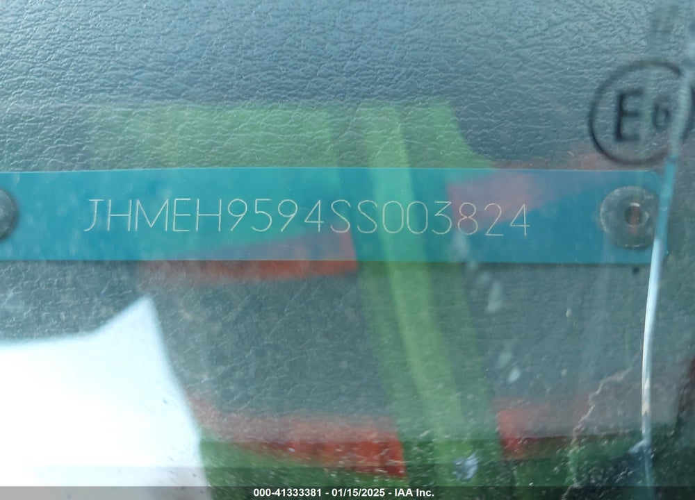 1995 HONDA CIVIC VIN: JHMEH9594SS003824