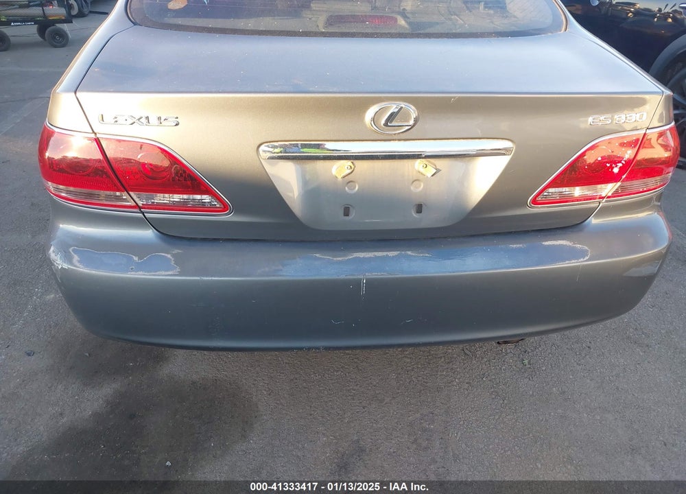 2006 LEXUS ES 330 VIN: JTHBA30G365169119