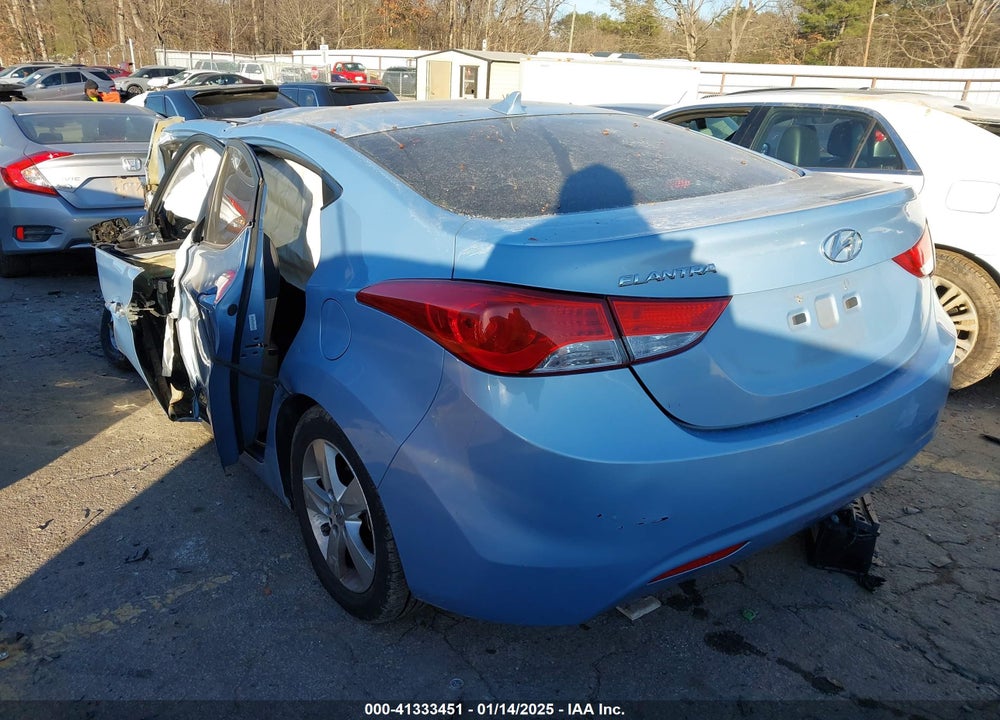2011 HYUNDAI ELANTRA VIN: KMHDH4AE6BU116631