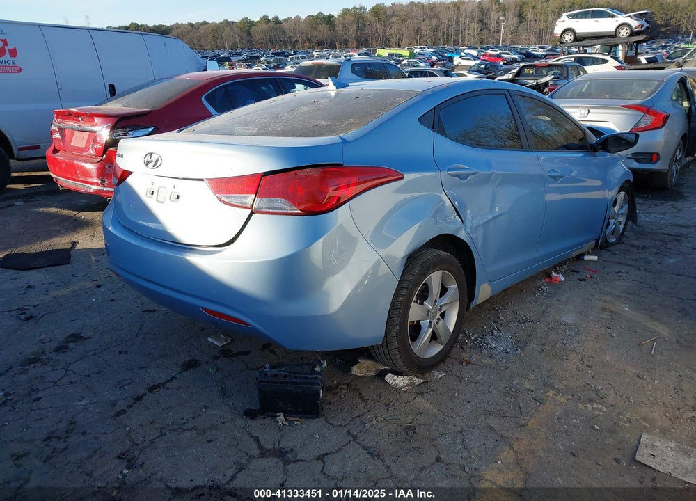 2011 HYUNDAI ELANTRA VIN: KMHDH4AE6BU116631