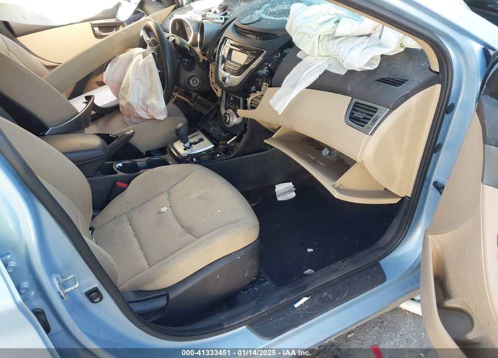 2011 HYUNDAI ELANTRA VIN: KMHDH4AE6BU116631