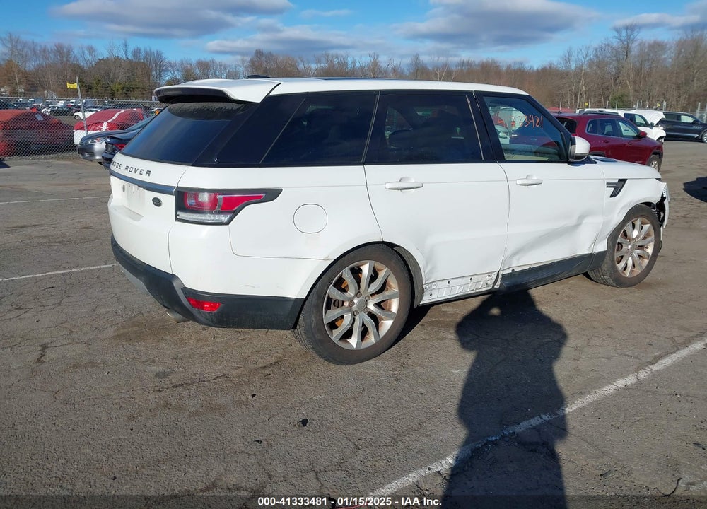 2014 LAND ROVER RANGE ROVER SPORT 3.0L V6 SUPERCHARGED HSE VIN: SALWR2WF6EA344997