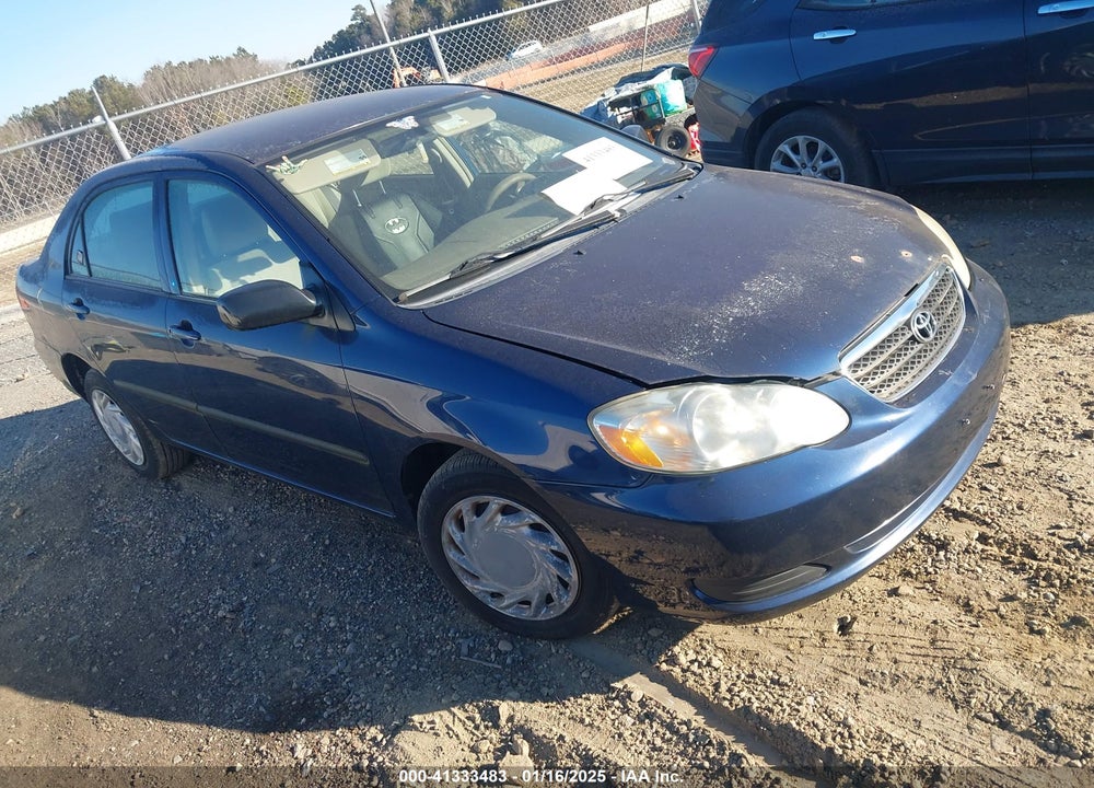 2007 TOYOTA COROLLA CE VIN: JTDBR32E770135706