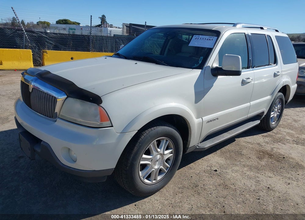 2004 LINCOLN AVIATOR VIN: 5LMEU68H24ZJ44344