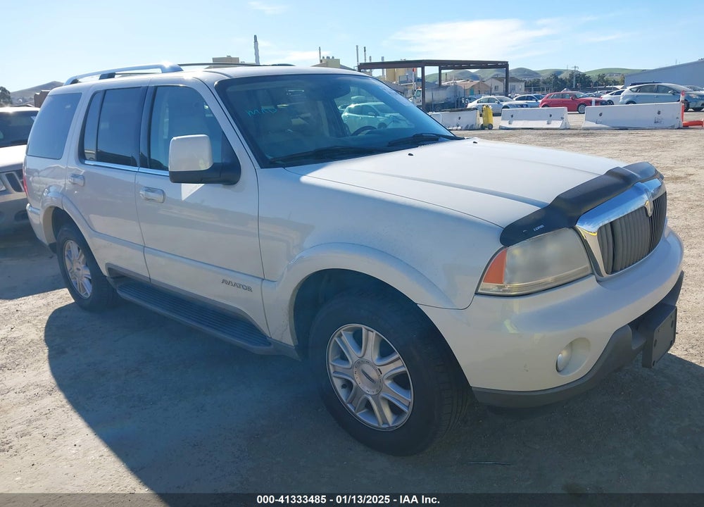 2004 LINCOLN AVIATOR VIN: 5LMEU68H24ZJ44344