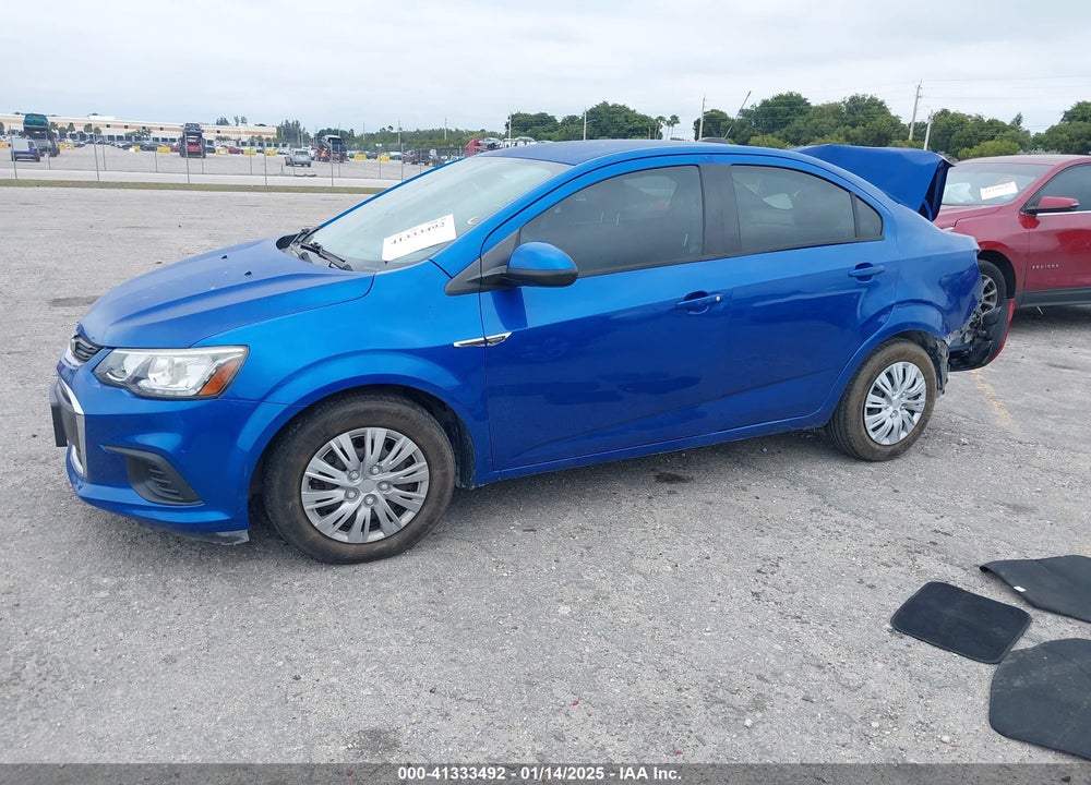 2017 CHEVROLET SONIC VIN: 1G1JB5SHXH4129505