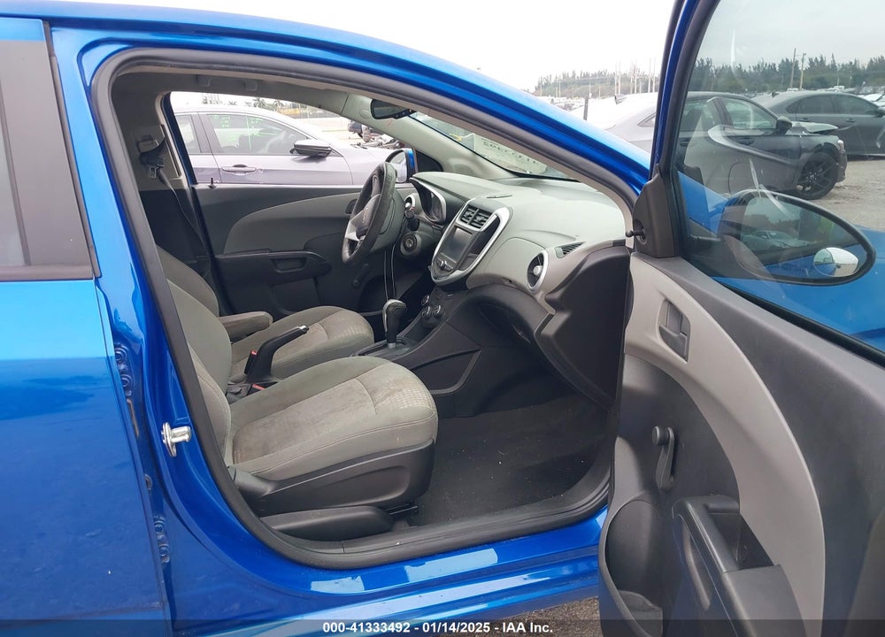 2017 CHEVROLET SONIC VIN: 1G1JB5SHXH4129505