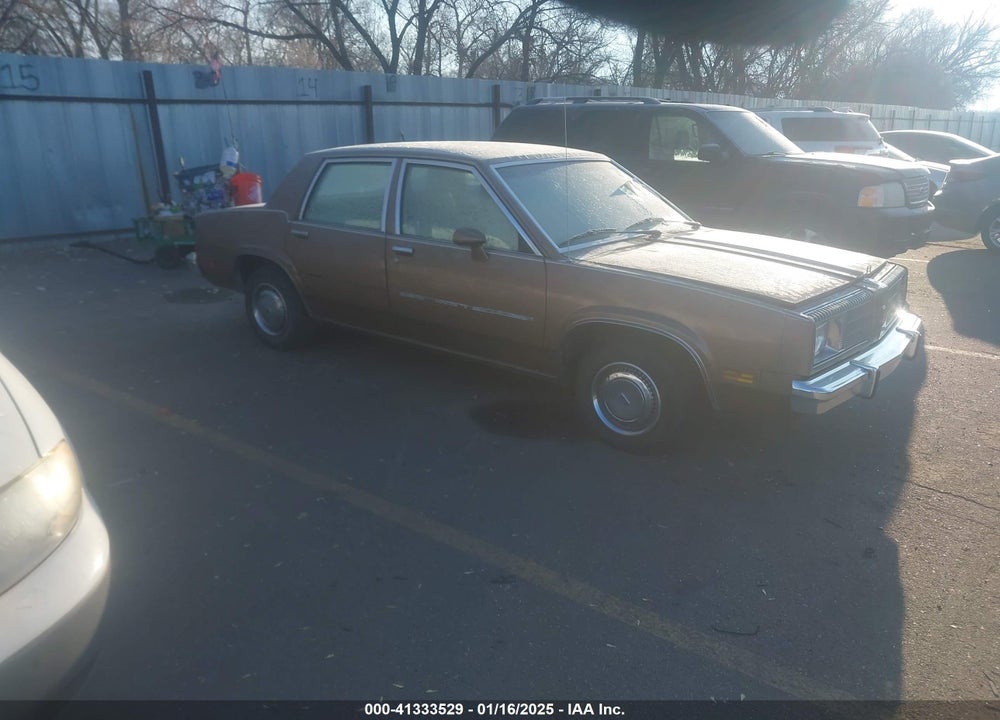 1981 OLDSMOBILE OMEGA VIN: 1G3AB6959BW189182