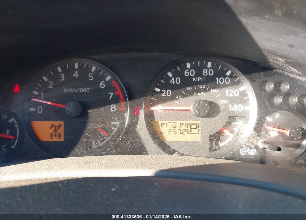 2011 NISSAN XTERRA VIN: 5N1AN0NWXBC521422