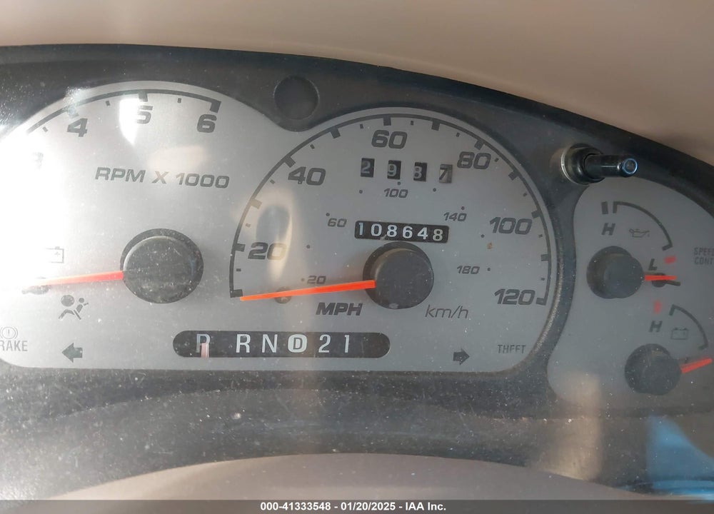 2003 FORD RANGER EDGE/TREMOR/XL/XLT VIN: 1FTYR14V03PA49571