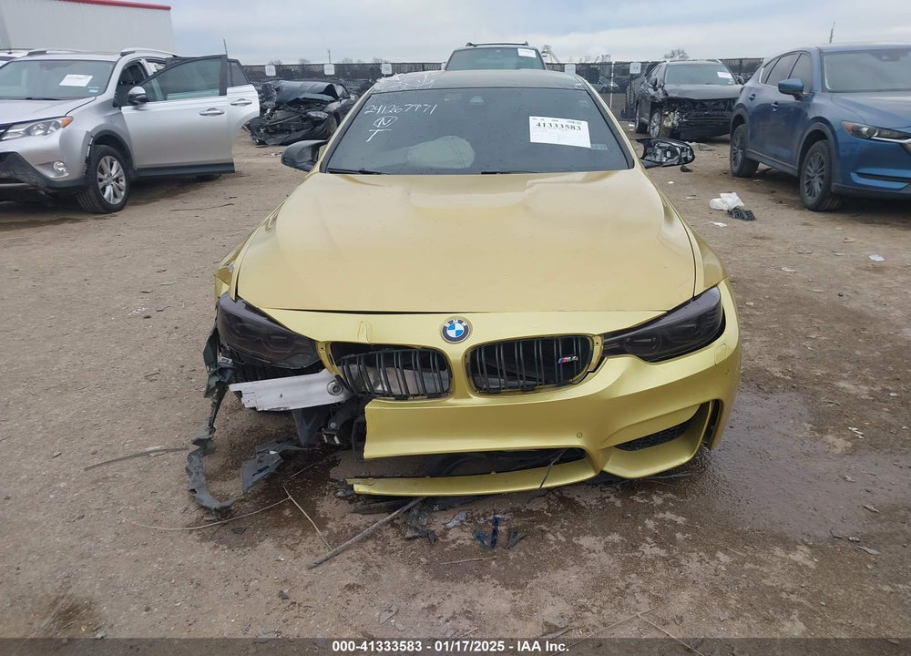 2015 BMW M4 VIN: WBS3R9C51FK332338
