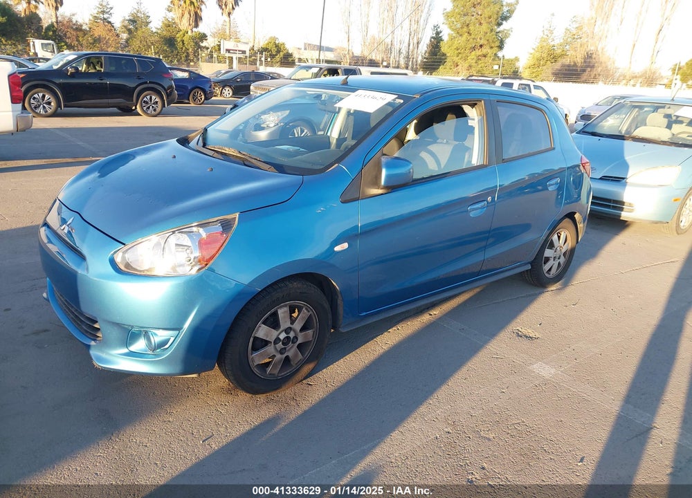 2014 MITSUBISHI MIRAGE VIN: ML32A3HJ4EH004021