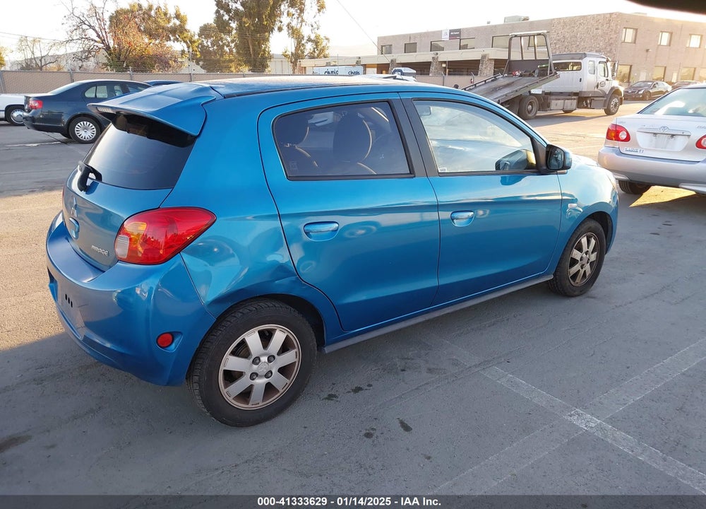 2014 MITSUBISHI MIRAGE VIN: ML32A3HJ4EH004021