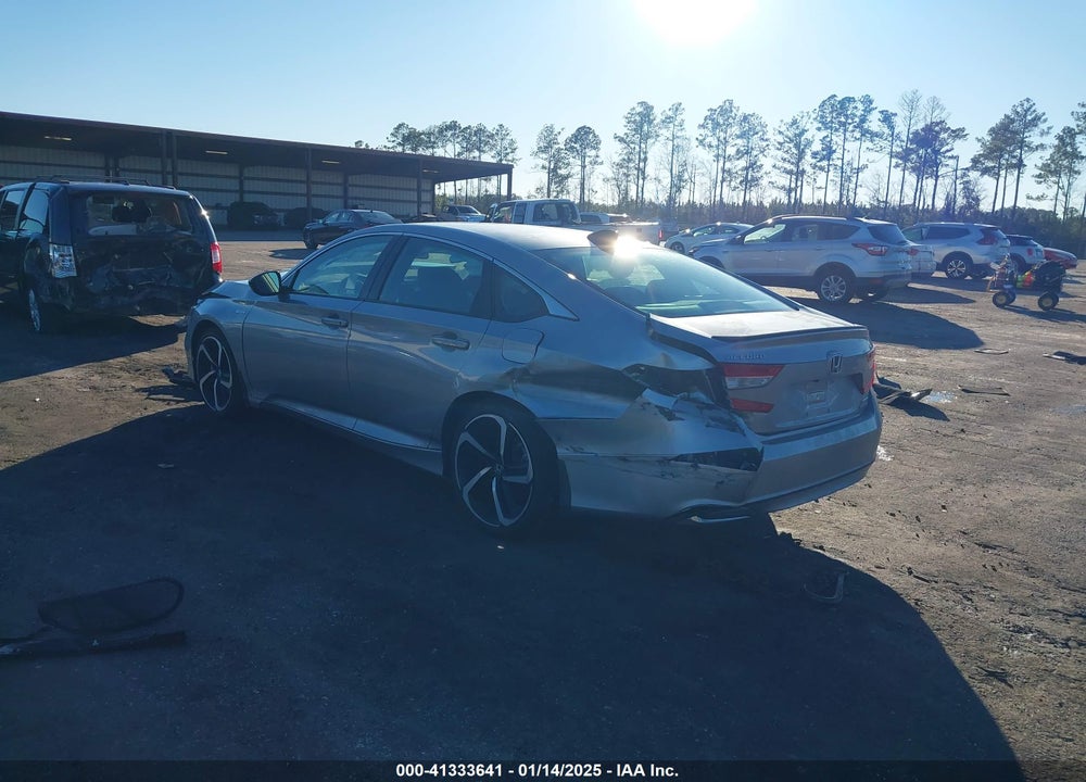2022 HONDA ACCORD VIN: 1HGCV3F28NA038541