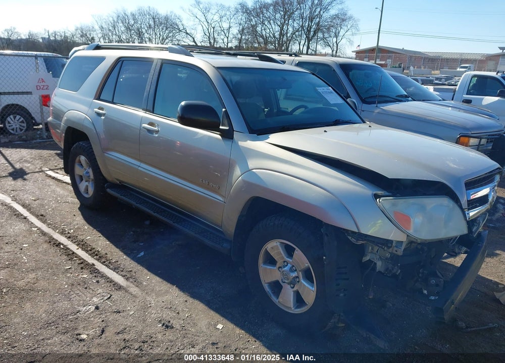 2005 TOYOTA 4RUNNER SR5 V8 VIN: JTEBT14R050051404
