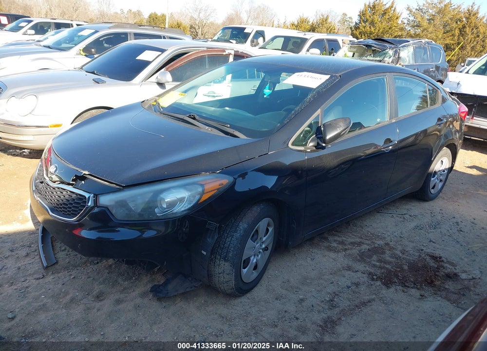 2015 KIA FORTE VIN: KNAFX4A62F5392777