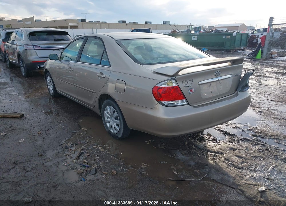 2006 TOYOTA CAMRY LE VIN: 4T1BE32K16U665111