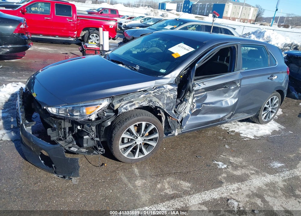 2019 HYUNDAI ELANTRA GT VIN: KMHH35LE3KU110644