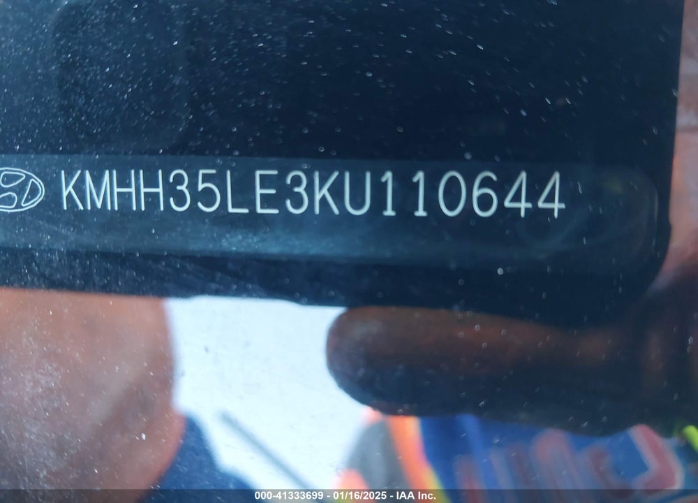 2019 HYUNDAI ELANTRA GT VIN: KMHH35LE3KU110644