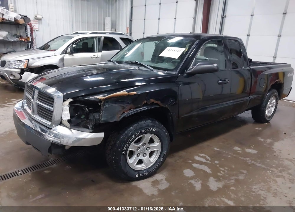 2005 DODGE DAKOTA SLT VIN: 1D7HW42K95S252337
