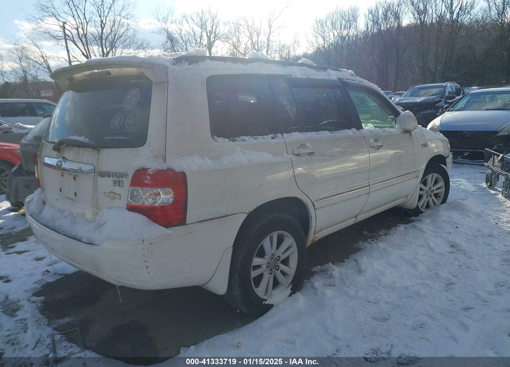 2006 TOYOTA HIGHLANDER HYBRID V6 VIN: JTEEW21A760018510