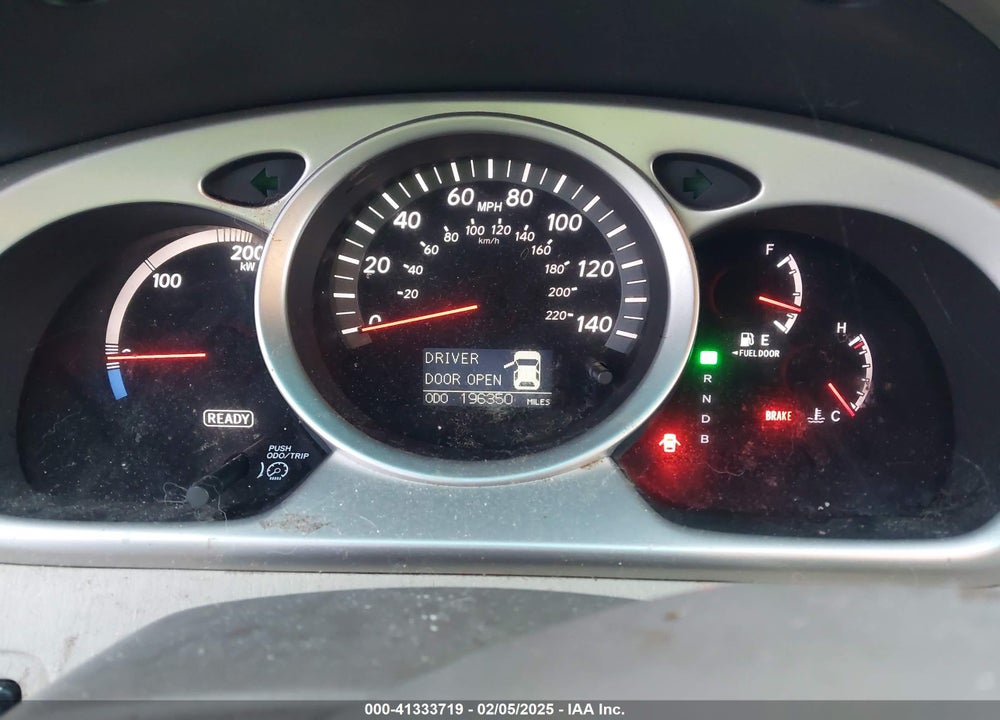 2006 TOYOTA HIGHLANDER HYBRID V6 VIN: JTEEW21A760018510