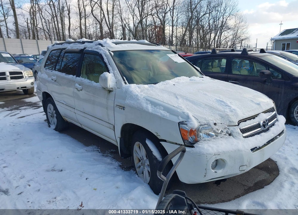2006 TOYOTA HIGHLANDER HYBRID V6 VIN: JTEEW21A760018510