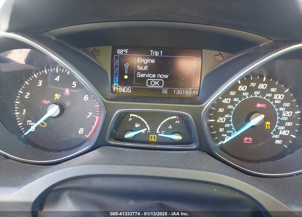 2013 FORD ESCAPE SE VIN: 1FMCU0GX2DUB70908