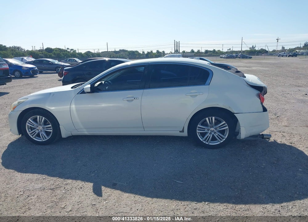 2012 INFINITI G25 VIN: JN1DV6AP5CM811844