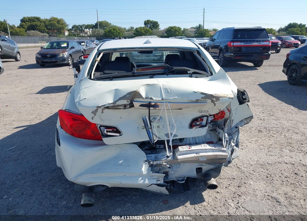2012 INFINITI G25 VIN: JN1DV6AP5CM811844