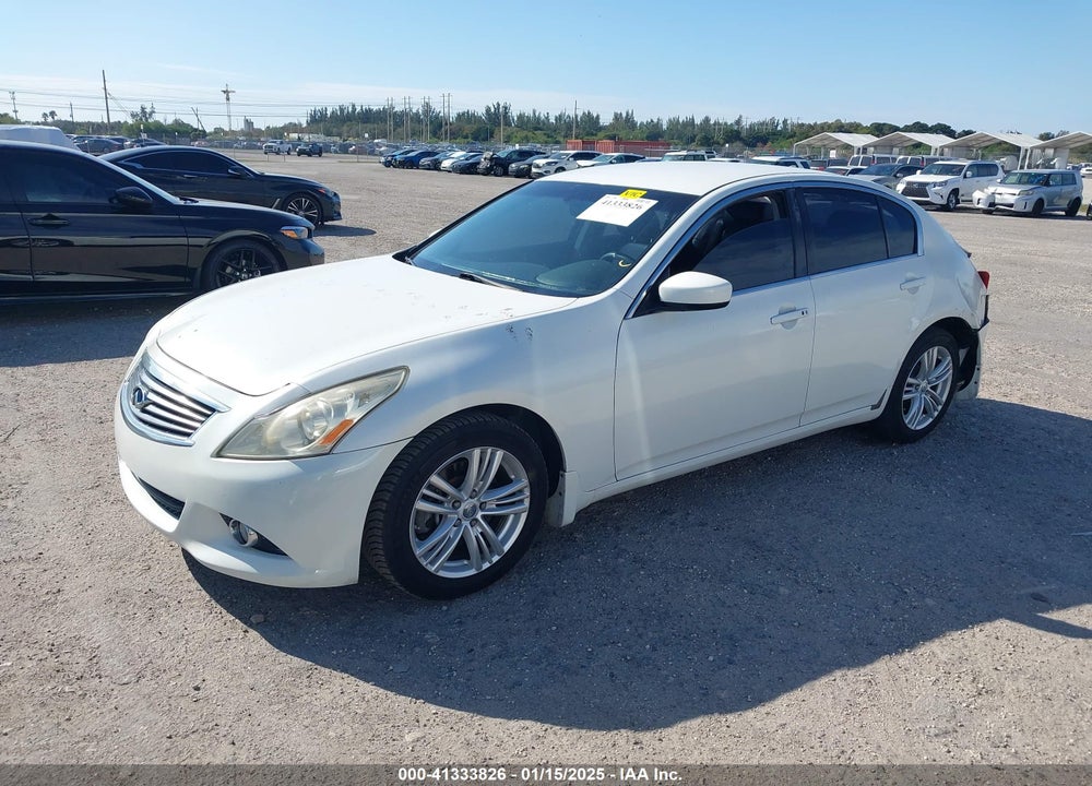 2012 INFINITI G25 VIN: JN1DV6AP5CM811844