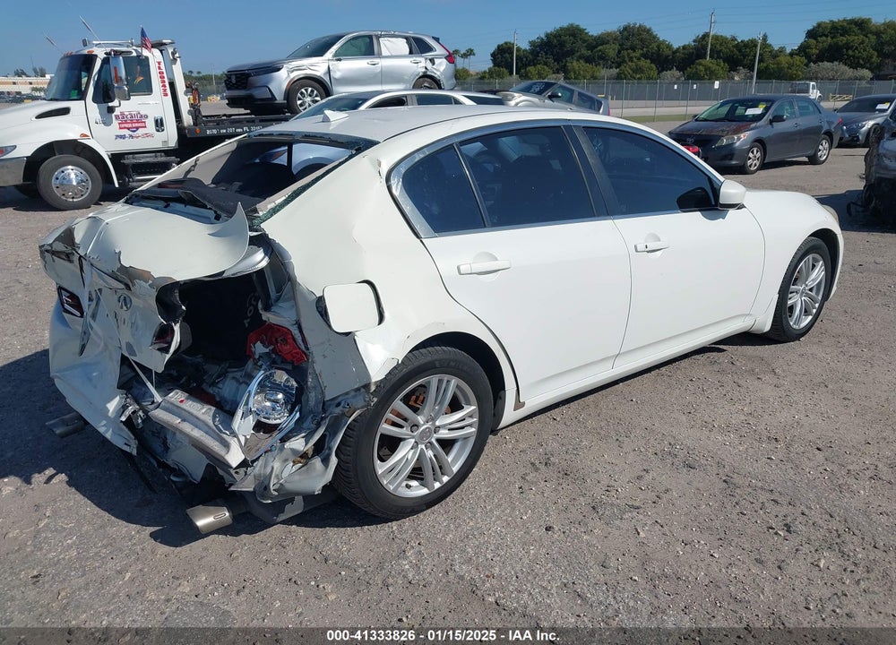 2012 INFINITI G25 VIN: JN1DV6AP5CM811844