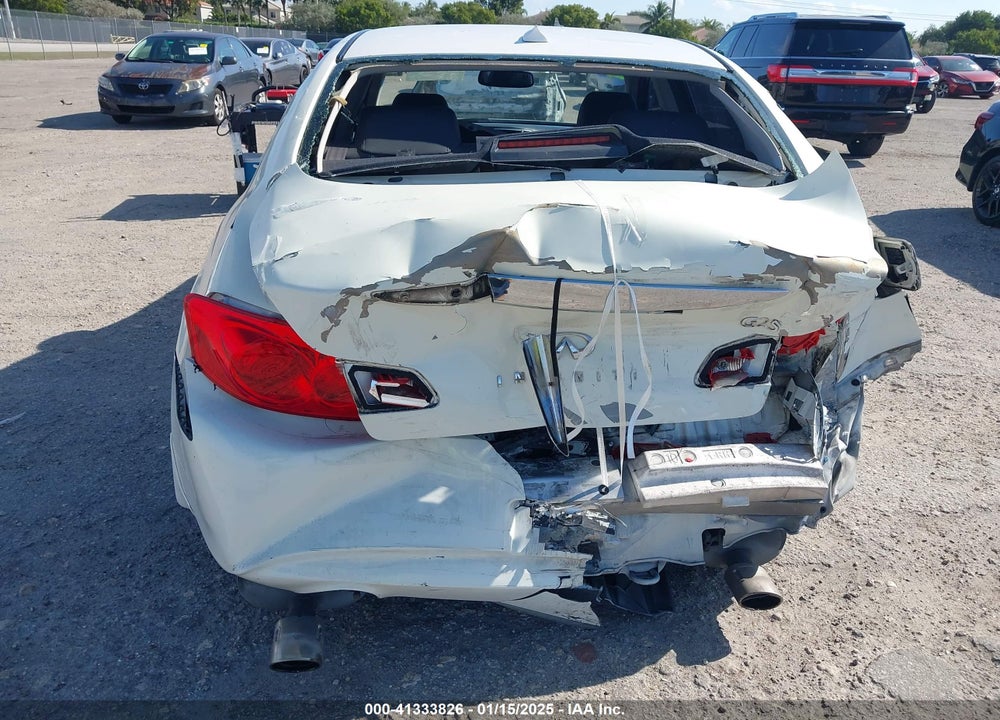 2012 INFINITI G25 VIN: JN1DV6AP5CM811844