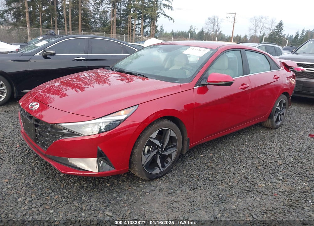 2023 HYUNDAI ELANTRA HYBRID LIMITED VIN: KMHLN4AJ6PU042233
