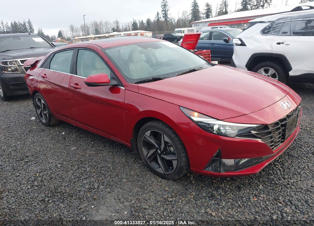 2023 HYUNDAI ELANTRA HYBRID LIMITED VIN: KMHLN4AJ6PU042233