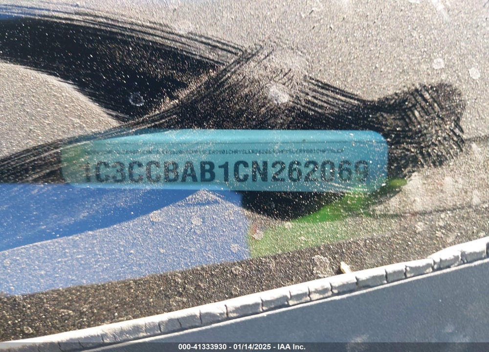 2012 CHRYSLER 200 VIN: 1C3CCBAB1CN262069