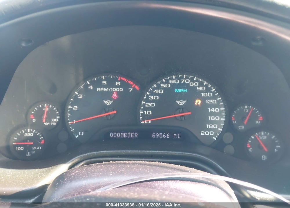 2002 CHEVROLET CORVETTE VIN: 1G1YY22G225111567